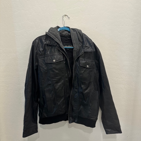 Black Rivet Jackets & Coats Mens Black Rivet Leather Jacket Poshmark